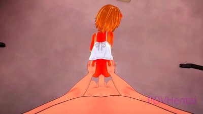 Elemental Flame Monster Meedchen